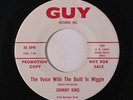 JOHNNY KING: The Voice With The Built In Wiggle / Posin' 45 (dj) Oldies