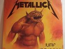 Metallica Jump In The Fire Megaforce Lp Ex