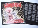 LP WHIPLASH  POWER AND PAIN      orig.1. PRESS  ROADRUNNER   TRASH / SPEED Metal