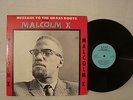 MALCOLM X A MESSAGE TO THE GRASS ROOTS GREEN AFRO LABEL