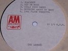 THE DAMNED, ULTRA-RARE,2-sided Acetate LP (Different Songs) A&M Records,Country?