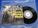BLACK SABBATH - EVIL WOMAN - VERTIGO SWIRL - PICTURE SLEEVE - MINT & UNPLAYED