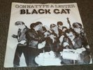 GONNA TYPE A LETTER BLACK CAT BILLY FURY VERY RARE 7 INCH VINYL RECORD