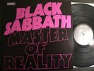 BLACK SABBATH Master Of Reality - schwarz black vinyl LP m/m + Poster 180 Gramm