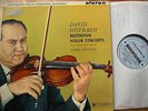 UK COLUMBIA SAX 2315 B/S ED1 OISTRAKH VIOLIN CLUYTENS BEETHOVEN CONCERTO  NM