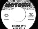 MARY WELLS -Strange Love- 1961 MOTOWN PROMO 45 #M1016  NEAR MINT 