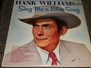 HANK WILLIAMS ' SING ME A BLUE SONG ' ORIG MONO 1957 MicroGroove SUPERB   NrMint
