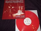 IRON MAIDEN - MAIDEN MANIA VOL II - VERY RARE 8 TRACK DEMO LP RED VINYL M/M