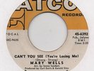 MARY WELLS-CAN'T YOU SEE/DEAR LOVER(2 GREAT SIDES)-ATCO.