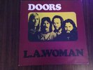 THE DOORS LA WOMAN LP UK A1 - B1  EMBOSSED SLEEVE EX CON 1971