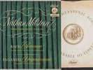 VERY RARE Nathan MILSTEIN Works for Solo Violin (Bach & Paganini) Capitol H8297