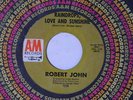 Robert John 45 RAINDROPS, LOVE & SUNSHINE / THE PARTY'S OVER  VG++ northern soul
