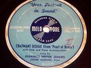 FLORENCE FOSTER JENKINS Charmant Oiseau Parts 1 & 2 / Melotone RARE NM