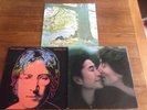 John Lennon vinyl bundle - plastic ono band, melove ave & milk and honey