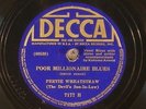 Peetie Wheatstraw (with Kokomo Arnold, guitar), Decca 7177, E-