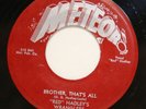 RED HADLEY's WRANGLERS brother that's all 45 METEOR 5017 orig rare rockabilly