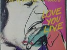 Rolling Stones Love You Live Double Vinyl LP Rolling Stones Label COC89101