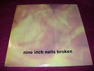NINE INCH NAILS - Broken Double LP on Green & Yellow Vinyl