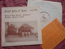 GOOD FOLK OF KENT ERON LP SKINNER'S RATS,MINGLED,FOLKBUNCH,JENNY & TONY DUNBAR