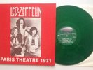 LED ZEPPELIN - PARIS THEATRE 1971 - RARE GREEN COLOR VINYL LP NEAR MINT (NM)