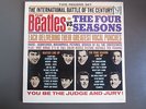 BEATLES - The BEATLES vs The FOUR SEASONS 2LPs Vee Jay DX-30 Original LP