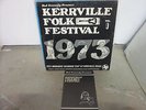 KERRVILLE FOLK FESTIVAL 1973 Vol. 1 LP + Program Peter Yarrow WILLIE NELSON
