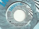 psych/funk PARLIAMENT Come In Out of the Rain INVICTUS 45 George Clinton