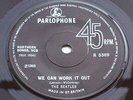 THE BEATLES - We Can Work It Out/Day Tripper UK '68/69 SOLID CENTRE, no KT EX+