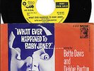 BETTE DAVIS WHAT EVER HAPPENED TO BABY JANE PS 45 rpm LETTER DADDY DEBBIE BURTON