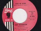 NORTHERN SOUL 45 RPM -BABY WASHINGTON on SUE RECORDS