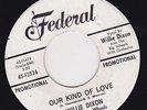 NORTHERN SOUL 45 RPM - WILLIE DIXON on FEDERAL RECORDS (PROMO)