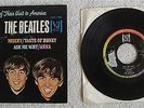 THE BEATLES 45Record 1964 SOUVENIR OF THEIR VISIT TO AMERICA
