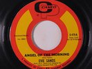 EVIE SANDS: Angel Of The Morning / Dear John 45 rare Rock & Pop