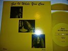 Janis Joplin   Get It While You Can 2 LP early live yellow vinyl not TMOQ m-/m-