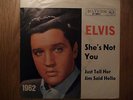 Elvis Presley Jahrzahlcover 1962 She's not you Germany RAR