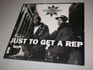 GANG STARR - JUST TO GET A REP - ORIG 1st U.S.A. PRESS - CHRYSALIS 1990 - LP -
