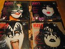 KISS 4 X VINYL SET OF ALL FOUR PURPLE BRA PANTIES NICE ASS TITS LIMITED TO 105