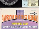 MEMPHIS SLIM;  T-BONE WALKER - Decca - Am. Folk Blues Festival - 7