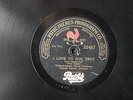 Love To Fox Trot WALDORF ASTORIA 08' Pathe Sapphire Victrola 10