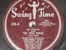 Hear R&B 78 Ray Charles - Th' Ego Song / Late In The Evening Blues On Swing Tim