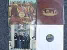 FIVE (5) BEATLES LPs HEY JUDE Apple SGT PEPPERS - LOVE SONGS - WITH THE BEATLES