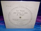 BOSKOVSKY LILI KRAUSS MOZART VIOLIN SONATAS DISCOPHILES FRANCAIS DF 121-122