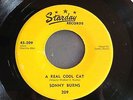 SONNY BURNS A REAL COOL CAT ORIGINAL STARDAY #209 ROCKABILLY BOPPER 45