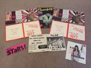 THE JAM # 5 x SPARE RECORD SLEEVES AND FLEXIPOP MAG  - MEMORABILIA - PAUL WELLER