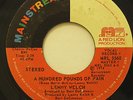 LENNY WELCH-A HUNDRED POUNDS OF PAIN /THE IGUANA-NORTHERN 45 on Mainstream  VG+