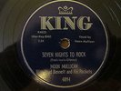 RARE Moon Mullican Rockabilly 78 on King 4894 Seven Nights To Rock
