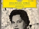 BERGER, Erna. Lieder of Schubert, Brahms and R. Strauss. DGG LPEM 19128 E++/M-