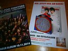 2014 2x XL Promo Only Poster OASIS What's The Story+FOO FIGHTERS Sonic Highways