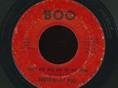 BROTHERS OF SOUL Can't Get You Off Of My Mind 45 Boo 1001 northern sweet soul