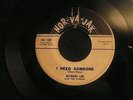 MYRON LEE AND THE CADDIES    BLUE, LAWDY, BLUE/ I NEED SOMEONE 45 VINYL